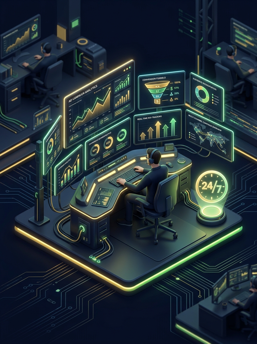 Managed Ad Service illustration